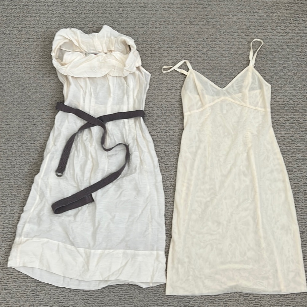 BCBG Maxazria runway dress with slip.  Size 2, wears more like a typical size 0.